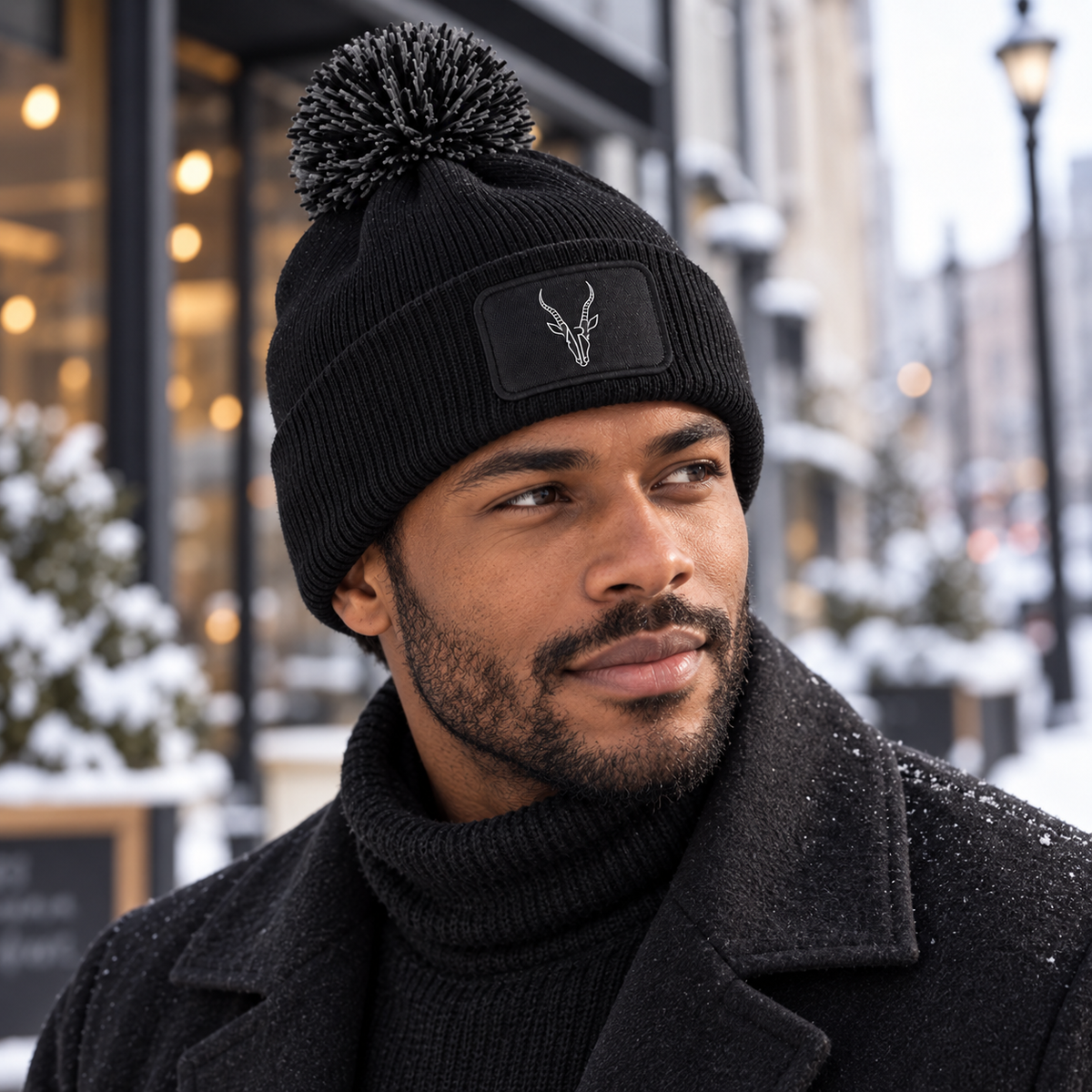 AR Bonnet Snowstar — Black/Graphite Grey — lifestyle 4