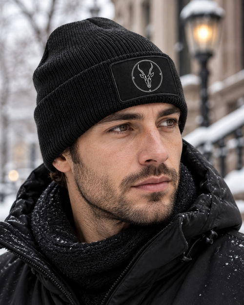 AR Bonnet Thinsulate — Black — lifestyle 1