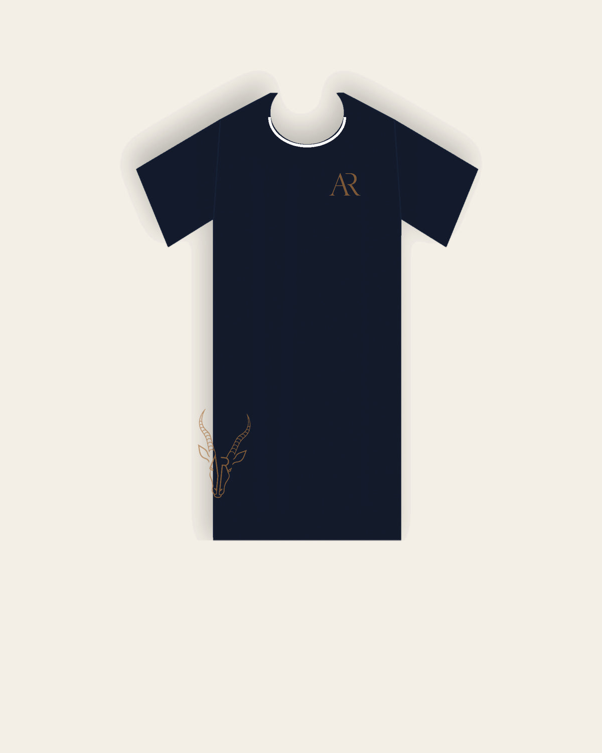 AR Essential Tee Femme - Navy - packshot