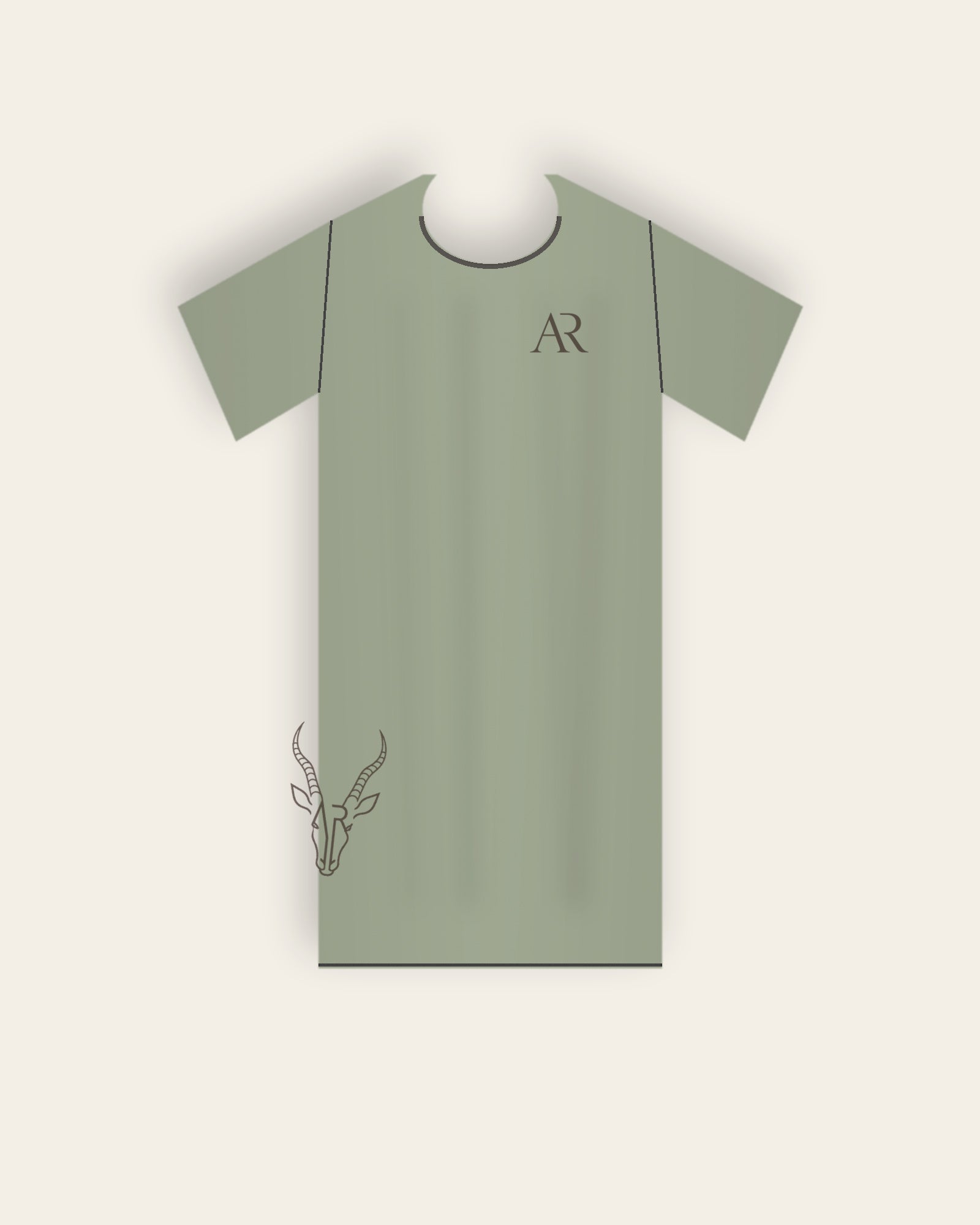 AR Essential Tee Homme - Sage - packshot